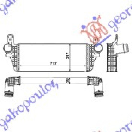 ΨΥΓΕΙΟ INTEROOLER 2.0i-16V TFSi-2.0BiTDi(715x215)