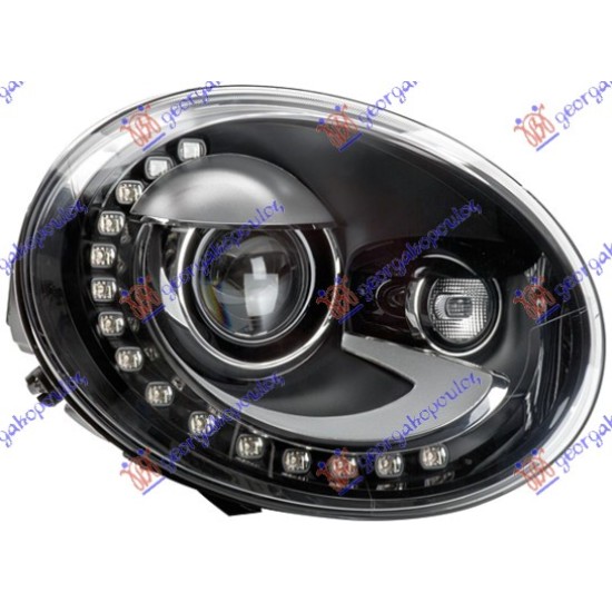 ΦΑΝΟΣ ΕΜΠΡΟΣ Bi-XENON ΜΕ ΦΩΣ ΗΜΕΡΑΣ LED (HELLA) - Δεξιά