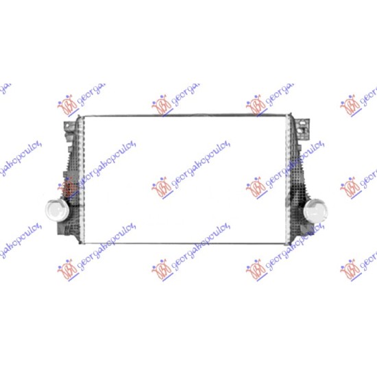 ΨΥΓΕΙΟ INTERCOOLER 2.0 ΠΕΤΡΕΛΑΙΟ (620x400) (ΠΑΡΟΧΕΣ Φ62) (NISSENS)