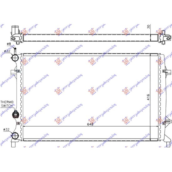 ΨΥΓΕΙΟ 2.0 TSiΒΕΝΖΙΝΗ (650x450x32) (BRAZED)