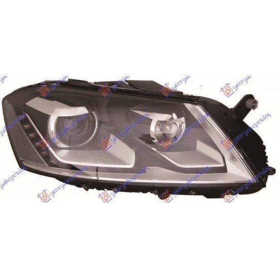 ΦΑΝΟΣ ΕΜΠΡΟΣ Bi-XENON ΕΞΥΠΝΟ ΜΕ ΦΩΣ ΗΜΕΡΑΣ LED (Ε) (DEPO) - Δεξιά