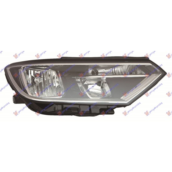 ΦΑΝΟΣ ΕΜΠΡΟΣ ΗΛΕΚΤΡΙΚΟΣ (H7/H9) (ΜΕ ΜΟΤΕΡ) (Ε) (DEPO) - Δεξιά