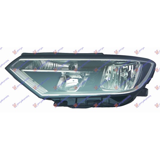 ΦΑΝΟΣ ΕΜΠΡΟΣ ΗΛΕΚΤΡΙΚΟΣ (H7/H9) (ΜΕ ΜΟΤΕΡ) (Ε) (DEPO) - Αριστερά