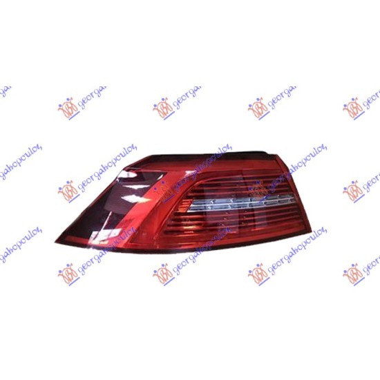 ΦΑΝΟΣ ΠΙΣΩ ΕΞΩ SEDAN LED (ΦΛΑΣ ΜΕΣΗ) - Αριστερά