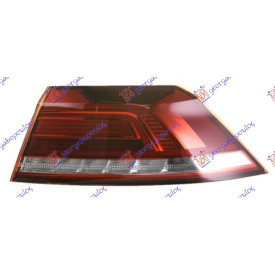 ΦΑΝΟΣ ΠΙΣΩ ΕΞΩ SEDAN LED (ΦΛΑΣ ΚΑΤΩ) (HELLA) - Δεξιά