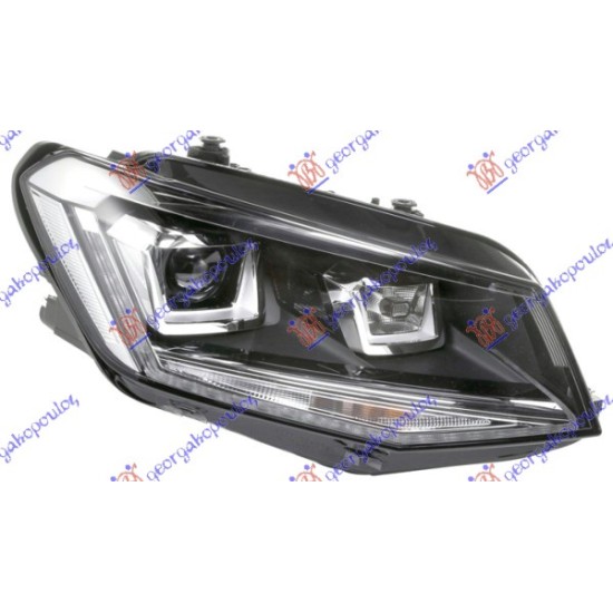 ΦΑΝΟΣ ΕΜΠΡΟΣ Bi-XENON ΜΕ ΦΩΣ ΗΜΕΡΑΣ LED (HELLA) - Δεξιά