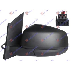 ΚΑΘΡΕΦΤΗΣ ΗΛΕΚΤΡΙΚΟΣ ΘΕΡΜΑΙΝΟΜΕΝΟΣ ΜΑΥΡΟΣ (5 PIN) (CONVEX GLASS) - Αριστερά