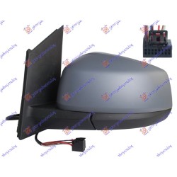 ΚΑΘΡΕΦΤΗΣ ΗΛΕΚΤΡΙΚΟΣ ΘΕΡΜΑΙΝΟΜΕΝΟΣ ΗΛΕΚΤΡΙΚΑ ΑΝΑΚΛΙΝΟΜΕΝΟΣ ΒΑΦΟΜΕΝΟΣ (7PIN) (CONVEX GLASS) - Αριστερά