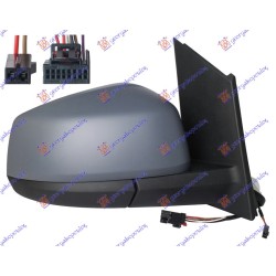 ΚΑΘΡΕΦΤΗΣ ΗΛΕΚΤΡΙΚΟΣ ΘΕΡΜΑΙΝΟΜΕΝΟΣ ΗΛΕΚΤΡΙΚΑ ΑΝΑΚΛΙΝΟΜΕΝΟΣ ΒΑΦΟΜΕΝΟΣ (ME ASSIST) (9PIN) (CONVEX GLASS) - Δεξιά