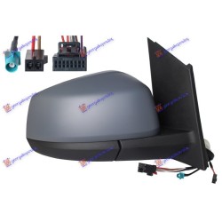 ΚΑΘΡΕΦΤΗΣ ΗΛΕΚΤΡΙΚΟΣ ΘΕΡΜΑΙΝΟΜΕΝΟΣ ΗΛΕΚΤΡΙΚΑ ΑΝΑΚΛΙΝΟΜΕΝΟΣ ΒΑΦΟΜΕΝΟΣ (ΜΕ ASSIST) ΜΕ ΚΕΡΑΙΑ (10 PIN) (CONVEX GLASS) - Δεξιά