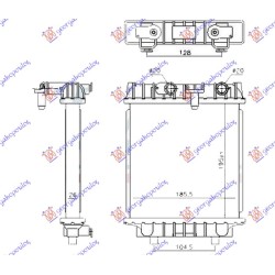 ΨΥΓΕΙΟ 1.4 TSiΒΕΝΖΙΝΗ - 1.6-2.0 TDi ΠΕΤΡΕΛΑΙΟ (650x400) (BRAZED) ΨΥΓΕΙΟ 1.4 TSiΒΕΝΖΙΝΗ - 1.6-2.0 TDi ΠΕΤΡΕΛΑΙΟ (650x400) (BRAZED)