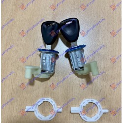 ΑΦΑΛΟI ΠΟΡΤΑΣ ΕΜΠΡΟΣ ΚΟΜΠΛΕ (2 ΑΦΑΛΟΙ ΜΕ 2 ΚΛΕΙΔΙΑ)