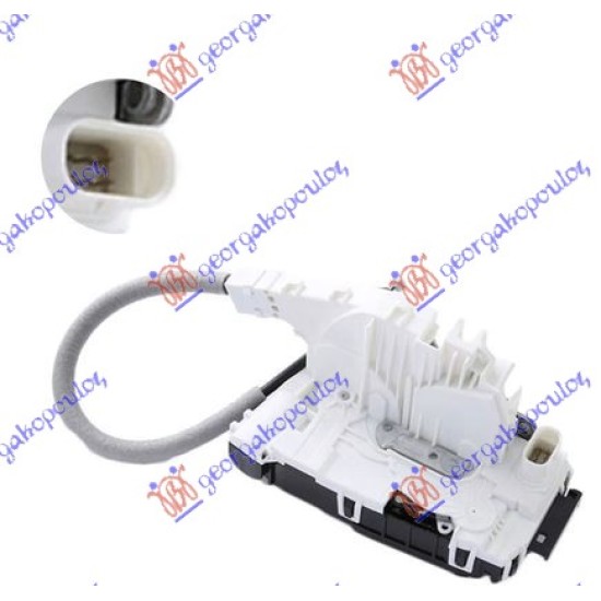 ΚΛΕΙΔΑΡΙΑ ΠΟΡΤΑΣ ΕΜΠΡΟΣ ΗΛΕΚΤΡΙΚΗ 2009- (KEYLESS) (8pins) - Αριστερά