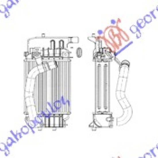 ΨΥΓΕΙΟ INTERCOOLER 1.4 D4D (250x190x64)