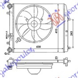 ΨΥΓΕΙΟ ΓΙΑ ΟΛΑ - A/C (430x410) (ΕΝΣΩΜAΤΩΜΕΝΟ ΒΕΝΤΙΛΑΤΕΡ) ΨΥΓΕΙΟ ΓΙΑ ΟΛΑ - A/C (430x410) (ΕΝΣΩΜAΤΩΜΕΝΟ ΒΕΝΤΙΛΑΤΕΡ)