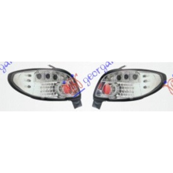 ΦΑΝΟΣ ΠΙΣΩ ΣΕΤ ΧΡΩΜΙΟ LED