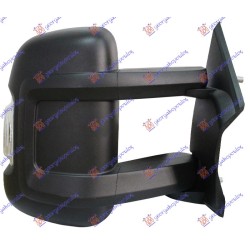 ΚΑΘΡΕΦΤΗΣ ΜΗΧΑΝΙΚΟΣ ΧΕΙΡΟΚΙΝΗΤΟΣ ΜΑΚΡΥΣ (ΜΕ ΦΛΑΣ) (Α ΠΟΙΟΤΗΤΑ) (CONVEX GLASS) - Δεξιά