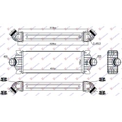 ΨΥΓΕΙΟ INTERCOOLER 1.0 EcoBoost ΒΕΝΖΙΝΗ (451x160x62) ΨΥΓΕΙΟ INTERCOOLER 1.0 EcoBoost ΒΕΝΖΙΝΗ (451x160x62)