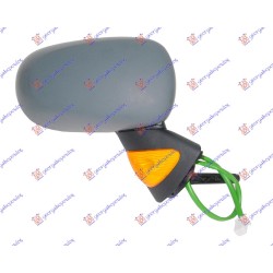 ΚΑΘΡΕΦΤΗΣ ΗΛΕΚΤΡΙΚΟΣ ΘΕΡΜΑΙΝΟΜΕΝΟΣ ΒΑΦΟΜΕΝΟΣ (ΜΕ ΚΙΤΡΙΝΟ ΦΛΑΣ) (ΜΕ ΑΙΣΘΗΤΗΡΑ) (CONVEX GLASS) - Δεξιά