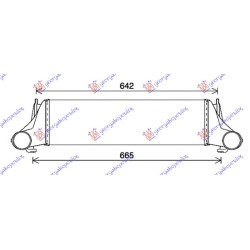 ΨΥΓΕΙΟ INTERCOOLER 3.0 D ΠΕΤΡΕΛΑΙΟ (550x158x50) ΜΕ ΣΦΥΓΚΤΗΡΑ (Φ60) ΨΥΓΕΙΟ INTERCOOLER 3.0 D ΠΕΤΡΕΛΑΙΟ (550x158x50) ΜΕ ΣΦΥΓΚΤΗΡΑ (Φ60)
