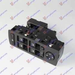 ΔΙΑΚΟΠΤΗΣ ΠΑΡΑΘΥΡΟΥ ΕΜΠΡΟΣ (Τετραπλός) (ΜΕ ΚΑΘΡΕΦΤΩΝ ΗΛ ΜΕ ΑΝΑΚΛΙΣΗ ) (24pin+5 ΚΑΡΦΙΑ) - Αριστερά ΔΙΑΚΟΠΤΗΣ ΠΑΡΑΘΥΡΟΥ ΕΜΠΡΟΣ (Τετραπλός) (ΜΕ ΚΑΘΡΕΦΤΩΝ ΗΛ ΜΕ ΑΝΑΚΛΙΣΗ ) (24pin+5 ΚΑΡΦΙΑ) - Αριστερά