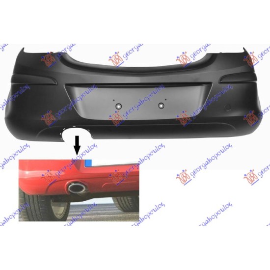 ΠΡΟΦΥΛΑΚΤΗΡΑΣ ΠΙΣΩ 3Π SPORT/SXI/GSI (ΜΕ ΕΜΦΑΝΗ ΧΡΩΜΙΟΜΕΝΗ ΕΞΑΤΜΙΣΗ) (ΜΕ/ΧΩΡΙΣ ΤΡΥΠΕΣ ΓΙΑ PDS)