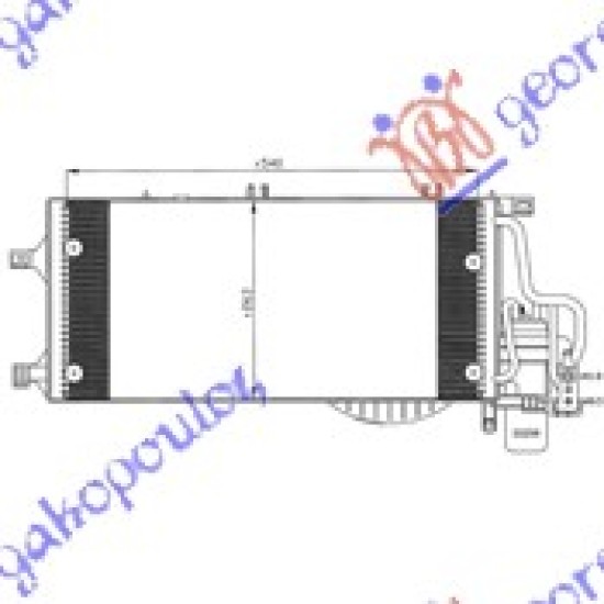 ΨΥΓΕΙΟ A/C 1.3-1.7 CDTI (540x260) 2003-