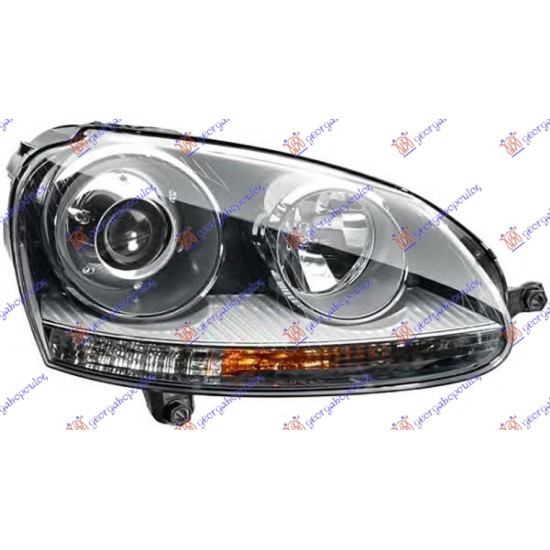ΦΑΝΟΣ ΕΜΠΡΟΣ XENON (ΜΑΥΡΟ) GTi (MARELLI) - Δεξιά