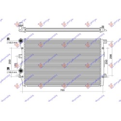ΨΥΓΕΙΟ 1.2-1.4-1.8 TSiΒΕΝΖΙΝΗ (650x410) (BRAZED) ΨΥΓΕΙΟ 1.2-1.4-1.8 TSiΒΕΝΖΙΝΗ (650x410) (BRAZED)
