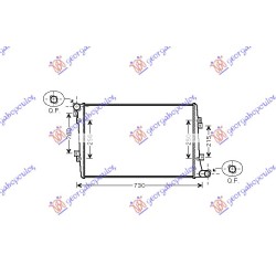 ΨΥΓΕΙΟ 1.9-2.0 TDi ΠΕΤΡΕΛΑΙΟ (650x400) ΠΑΡΟΧΕΣ ΔΙΑΓΩΝΙΑ (BRAZED) (KOYO) ΨΥΓΕΙΟ 1.9-2.0 TDi ΠΕΤΡΕΛΑΙΟ (650x400) ΠΑΡΟΧΕΣ ΔΙΑΓΩΝΙΑ (BRAZED) (KOYO)