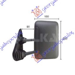 ΚΑΘΡΕΦΤΗΣ ΧΕΙΡΟΚΙΝΗΤΟΣ ΚΟΝΤΟ ΜΠΡΑΤΣΟ - Αριστερά