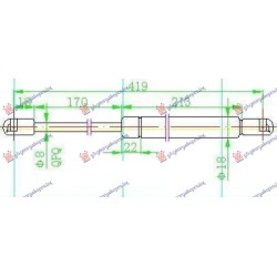 ΑΜΟΡΤΙΣΕΡ ΜΠΑΓΚΑΖ XL/FREETRACK (419L-510N) ΑΜΟΡΤΙΣΕΡ ΜΠΑΓΚΑΖ XL/FREETRACK (419L-510N)