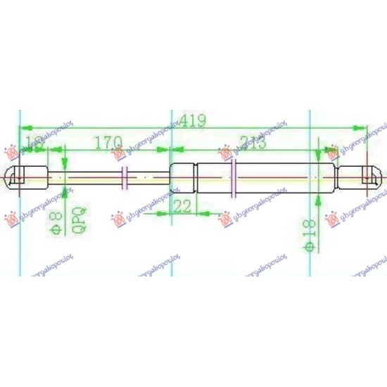 ΑΜΟΡΤΙΣΕΡ ΜΠΑΓΚΑΖ XL/FREETRACK (419L-510N)