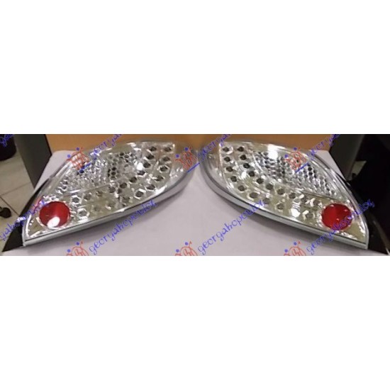 ΦΑΝΟΣ ΠΙΣΩ ΣΕΤ ΧΡΩΜΙΟ LED