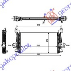 ΨΥΓΕΙΟ INTEROOLER 1.4-1.6T.BEΝΖΙΝΗ 1.3-1.7CDTI (56x28) ΨΥΓΕΙΟ INTEROOLER 1.4-1.6T.BEΝΖΙΝΗ 1.3-1.7CDTI (56x28)