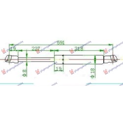 ΑΜΟΡΤΙΣΕΡ ΜΠΑΓΚΑΖ 3/5Π (591L-350N) ΑΜΟΡΤΙΣΕΡ ΜΠΑΓΚΑΖ 3/5Π (591L-350N)