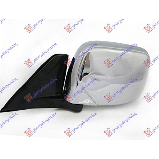 ΚΑΘΡΕΦΤΗΣ ΧΕΙΡΟΚΙΝΗΤΟΣ ΧΡΩΜΙΟ 2WD (FLAT GLASS) - Αριστερά