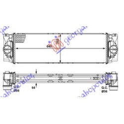ΨΥΓΕΙΟ INTERCOOLER ΠΕΤΡΕΛΑΙΟ (640x200x64)ΚΟΥΜΠΩΤΑ ΨΥΓΕΙΟ INTERCOOLER ΠΕΤΡΕΛΑΙΟ (640x200x64)ΚΟΥΜΠΩΤΑ