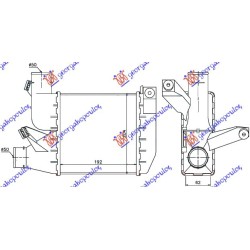 ΨΥΓΕΙΟ INTERCOOLER 2.5 TD (192x204x62) ΨΥΓΕΙΟ INTERCOOLER 2.5 TD (192x204x62)
