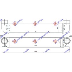 ΨΥΓΕΙΟ INTERCOOLER 2.0-2.5-3.0 ΠΕΤΡΕΛΑΙΟ(540x97) ΨΥΓΕΙΟ INTERCOOLER 2.0-2.5-3.0 ΠΕΤΡΕΛΑΙΟ(540x97)