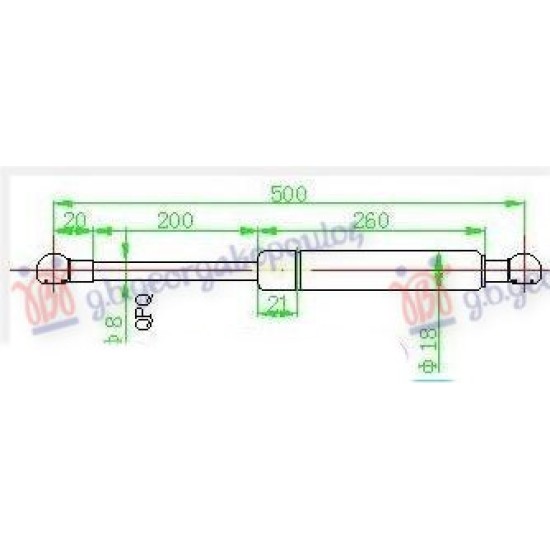 ΑΜΟΡΤΙΣΕΡ ΚΑΠΟ ΕΜΠΡΟΣ (500L-350N)