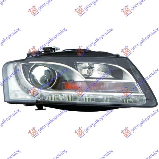 ΦΑΝΟΣ ΕΜΠΡΟΣ XENON ΜΕ ΦΩΣ ΗΜΕΡΑΣ LED (E) (DEPO) - Δεξιά