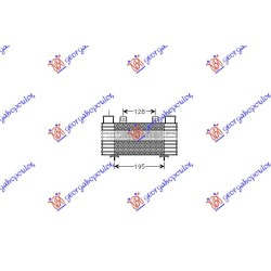 ΨΥΓΕΙΟ INTERCOOLER 2.5-2.9 TD (20x14x64) ΨΥΓΕΙΟ INTERCOOLER 2.5-2.9 TD (20x14x64)