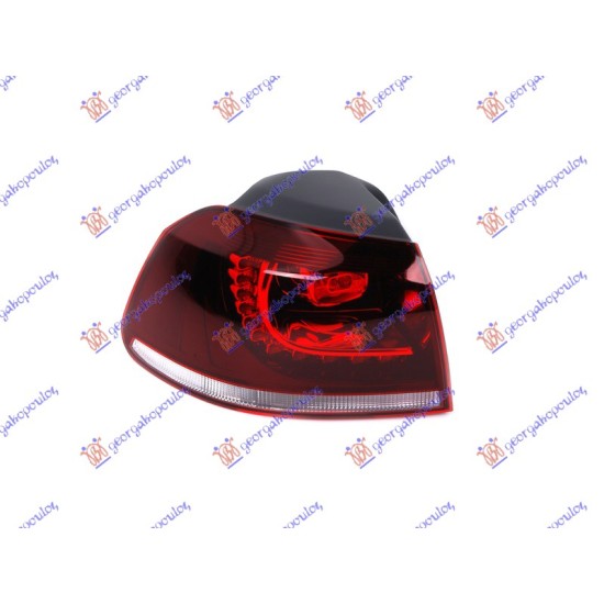 ΦΑΝΟΣ ΠΙΣΩ ΕΞΩ ΣΚΟΥΡΟ LED (R-GTI) (E) (DEPO) - Αριστερά
