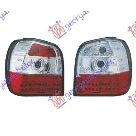 ΦΑΝΟΣ ΠΙΣΩ ΚΟΚΚΙΝΟΣ ΛΕΥΚΟΣ LED POLO -1999