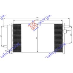 ΨΥΓΕΙΟ A/C 3.0 T.D (570x338x16) 2003- ΨΥΓΕΙΟ A/C 3.0 T.D (570x338x16) 2003-