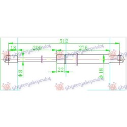 ΑΜΟΡΤΙΣΕΡ ΜΠΑΓΚΑΖ S.W. (513L-460N) ΑΜΟΡΤΙΣΕΡ ΜΠΑΓΚΑΖ S.W. (513L-460N)