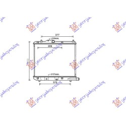 ΨΥΓΕΙΟ 1.3 ΠΕΤΡΕΛΑΙΟ CDTi (375x475) Z13DTJ/D13A ΨΥΓΕΙΟ 1.3 ΠΕΤΡΕΛΑΙΟ CDTi (375x475) Z13DTJ/D13A