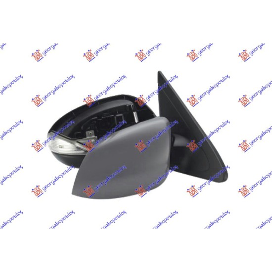 ΚΑΘΡΕΦΤΗΣ ΗΛΕΚΤΡΙΚΟΣ ΘΕΡΜΑΙΝΟΜΕΝΟΣ ΗΛΕΚΤΡΙΚΑ ΑΝΑΚΛΙΝΟΜΕΝΟΣ ΒΑΦΟΜΕΝΟΣ (ΜΕ ΦΛΑΣ) (CONVEX GLASS) - Δεξιά