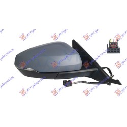 ΚΑΘΡΕΦΤΗΣ ΗΛΕΚΤΡΙΚΟΣ ΘΕΡΜΑΙΝΟΜΕΝΟΣ ΒΑΦΟΜΕΝΟΣ (ΜΕ ΦΛΑΣ) (6PIN) (CONVEX GLASS) - Δεξιά